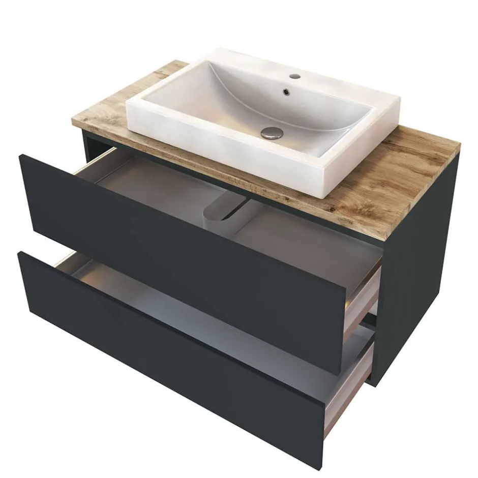 Badmöbel Sets*Pharao24 Badmöbel Kombination Laliano