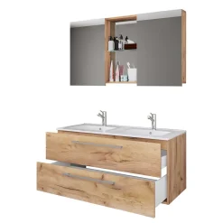 Pharao24 Badmöbel mit Spiegelschrank Lasina><noscript><img width=