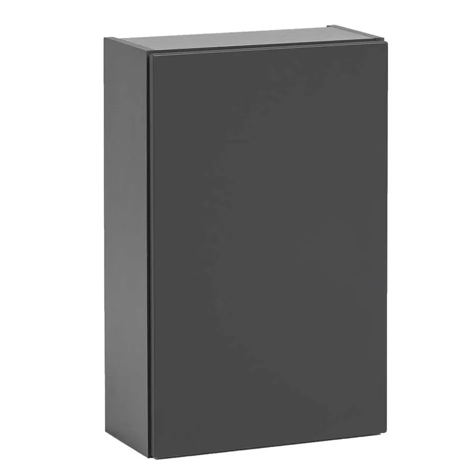 Pharao24 Badmöbel Set Dunkelgrau Pegruan> Badmöbel Sets