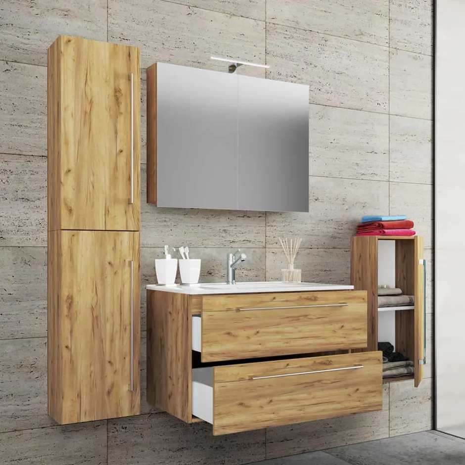 Pharao24 Badmöbel Set hängend Enlino> Badmöbel Sets