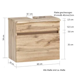 Badmöbel Sets*Pharao24 Badmöbel Set hängend Kropenia