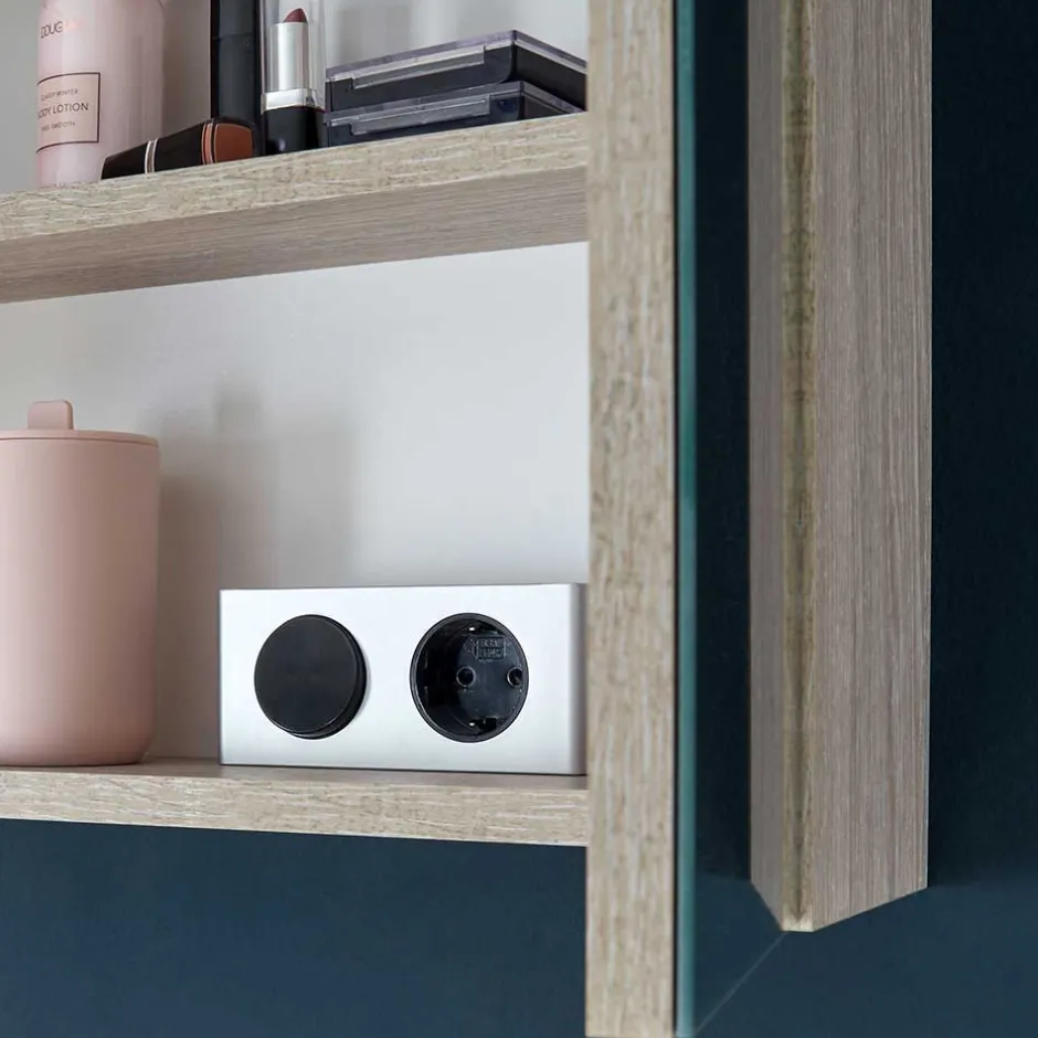 Pharao24 Badmöbel Set Hochglanz Ceszan> Badmöbel Sets