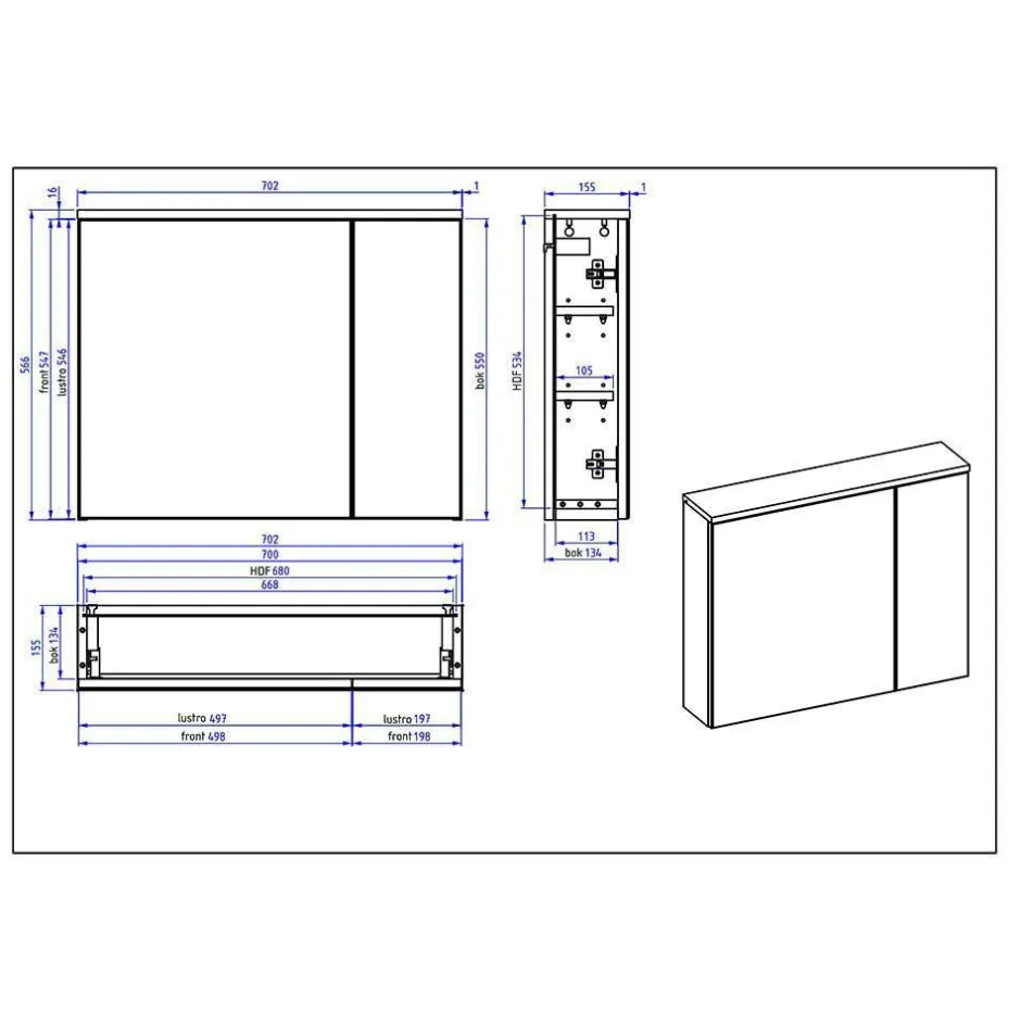 Pharao24 Badmöbel Set Hochglanz Ceszan> Badmöbel Sets