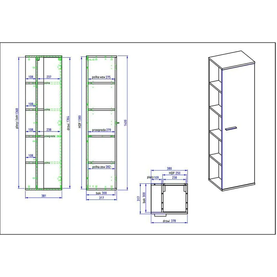 Pharao24 Badmöbel Set Hochglanz Ceszan> Badmöbel Sets