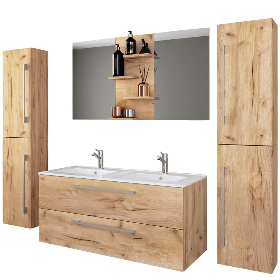 Pharao24 Badmöbel Set Lasina> Badmöbel Sets