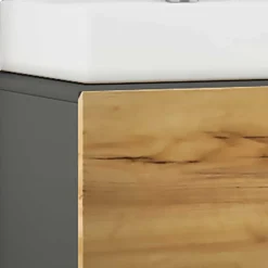 Badmöbel Sets*Pharao24 Badmöbel Set mit Keramikbecken Socotta