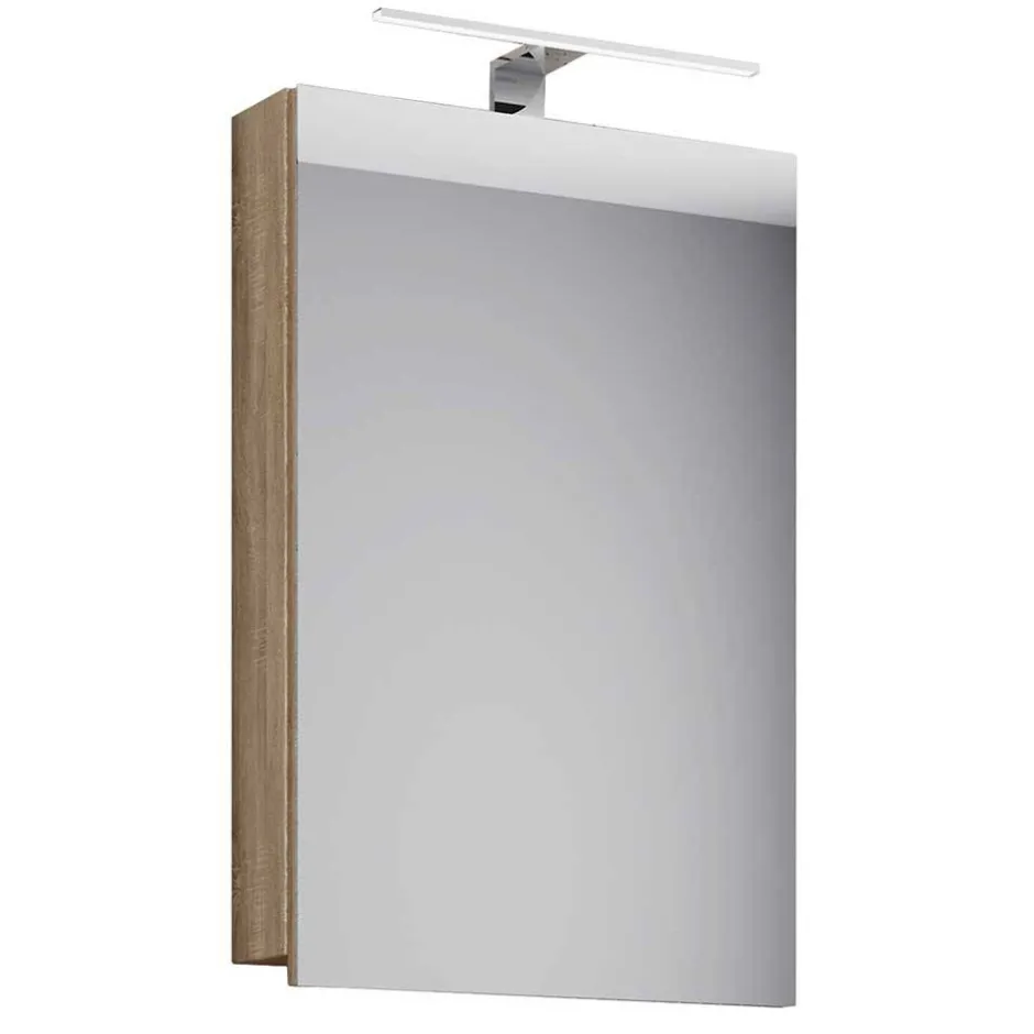 Pharao24 Badmöbel Set schmal Osmin> Badmöbel Sets