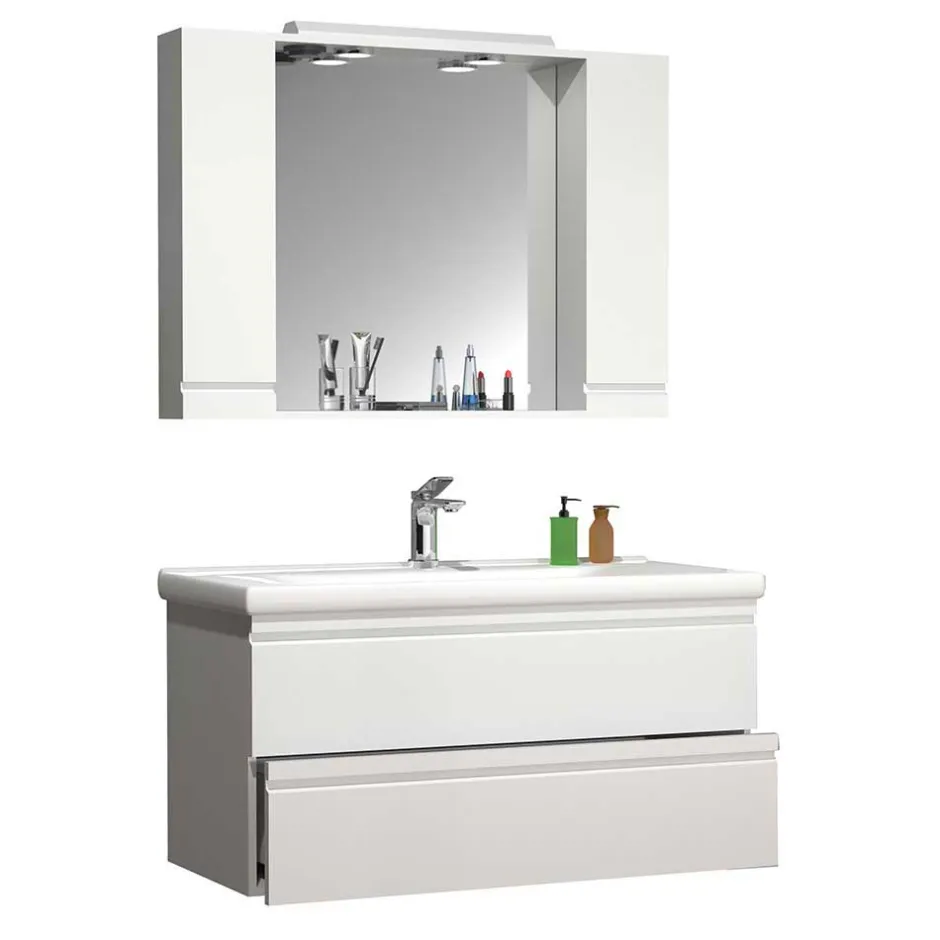 Badmöbel Sets*Pharao24 Badmöbel Set Valtte