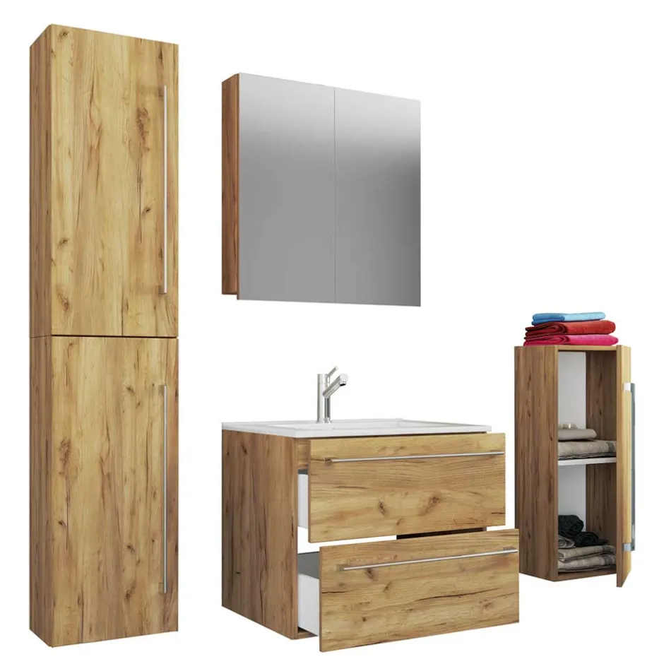 Badmöbel Sets*Pharao24 Badmöbel Wandmontage Enlino