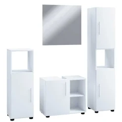 Pharao24 Badmöbel weiß modern Eli> Badmöbel Sets