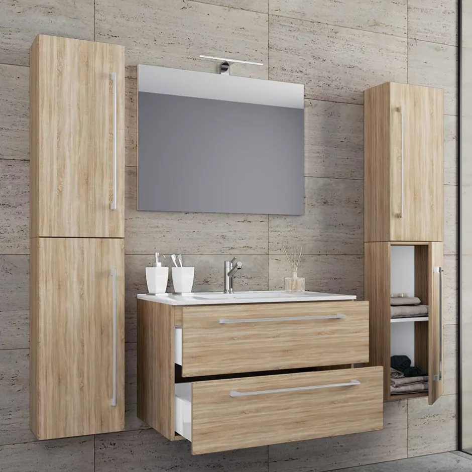 Pharao24 Badmöbelkomplettset Estranon> Badmöbel Sets