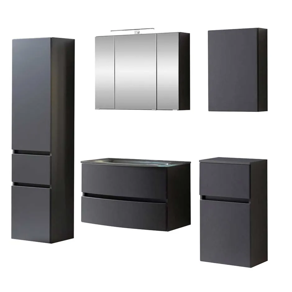 Badmöbel Sets*Pharao24 Badmöbelkomplettset Vedencian