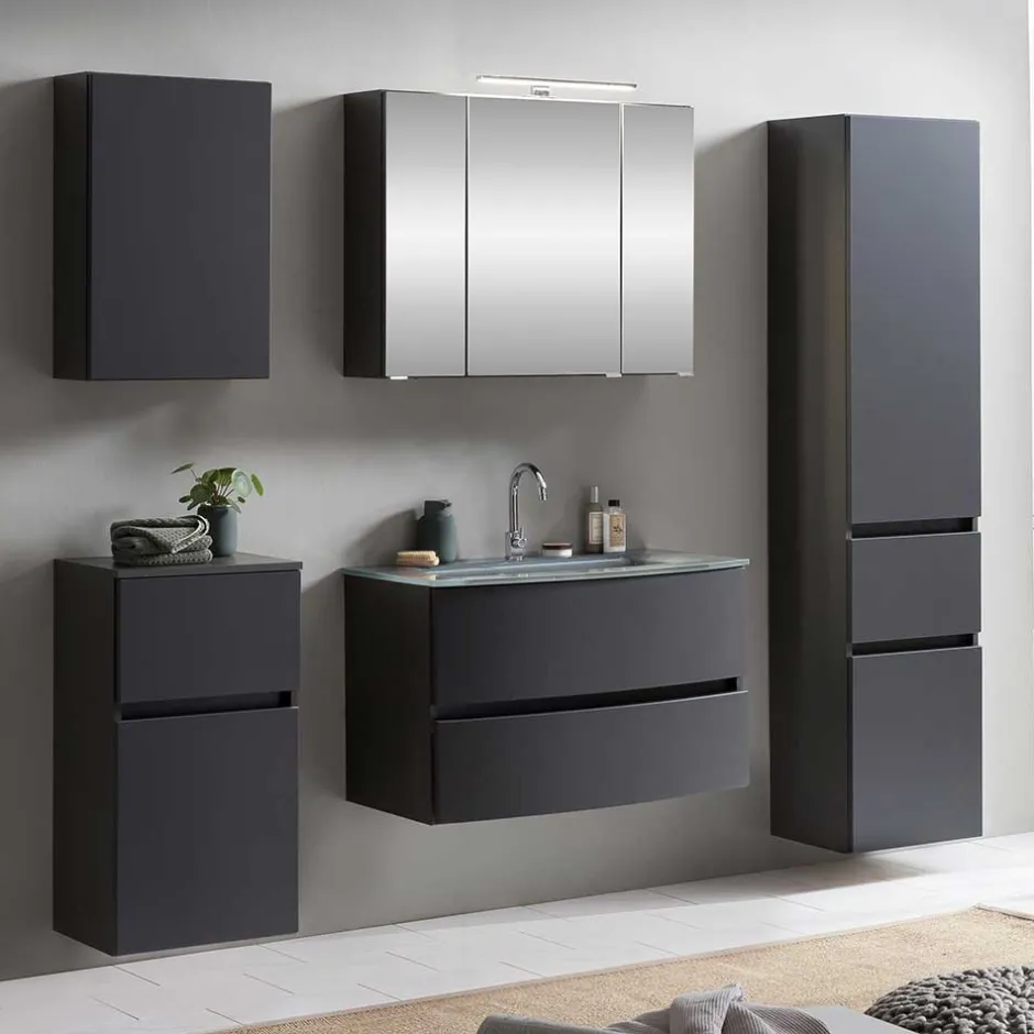 Badmöbel Sets*Pharao24 Badmöbelkomplettset Vedencian