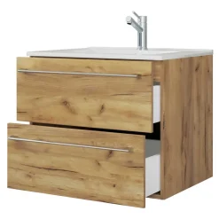 Pharao24 Badmöbel-Set Holzoptik Enlino><noscript><img width=