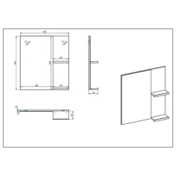Badmöbel Sets*Pharao24 Badmöbelset Nushivon