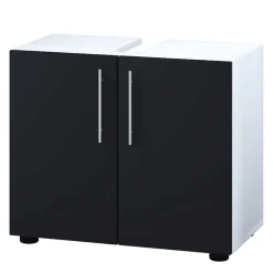 Pharao24 Badmöbelset schwarz weiß Litora><noscript><img width=