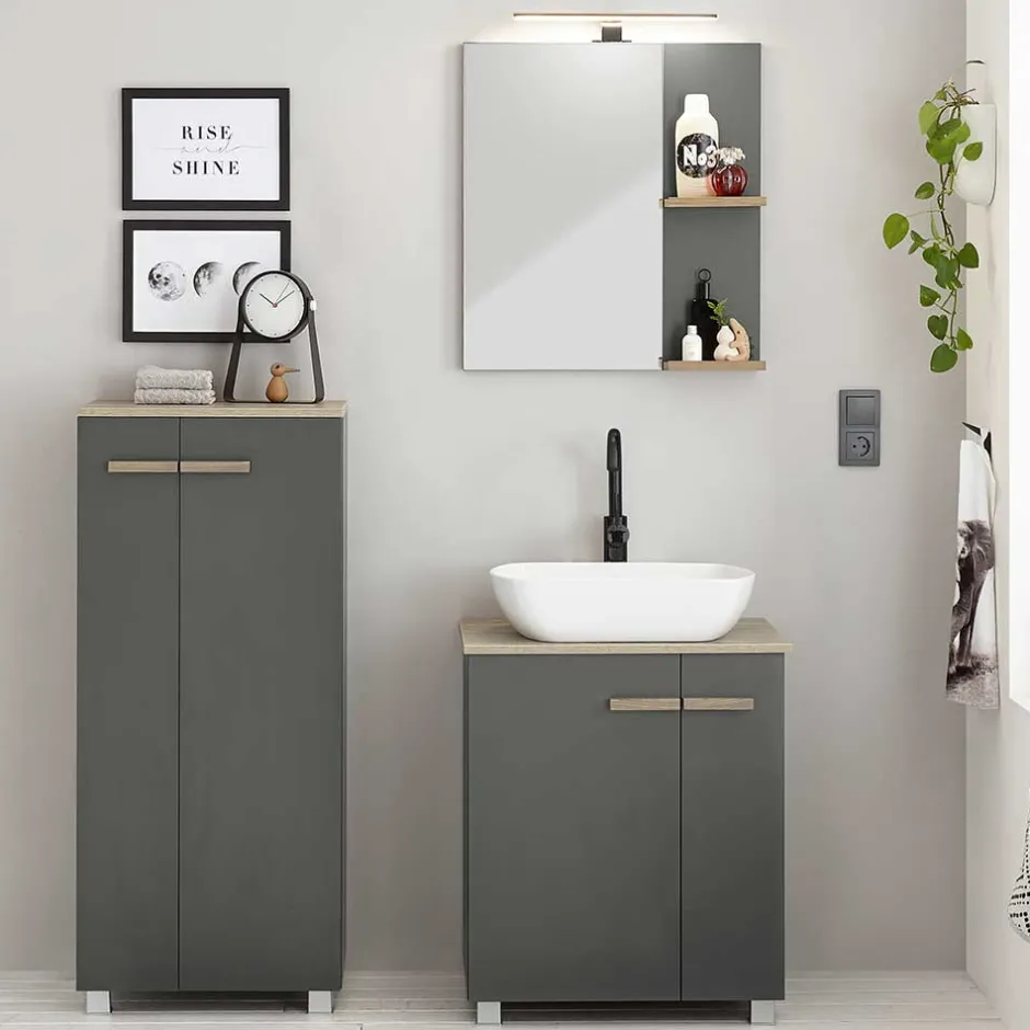 Badmöbel Sets*Pharao24 Badmöbelset Wurion