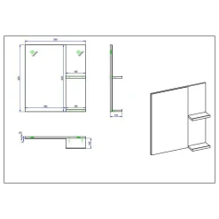 Badmöbel Sets*Pharao24 Badmöbelset Wurion