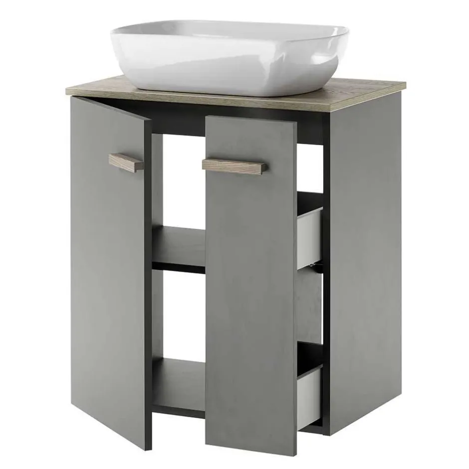 Badmöbel Sets*Pharao24 Badmöbelset Wurion