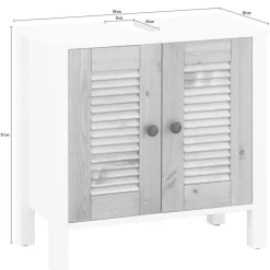 Badmöbel Sets*Pharao24 Badmöbelset Yarus