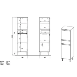 Pharao24 Badmidischrank Abiona><noscript><img width=