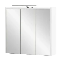 Pharao24 Badschrank mit Spiegel Vovila> Badezimmerschränke|Spiegelschränke