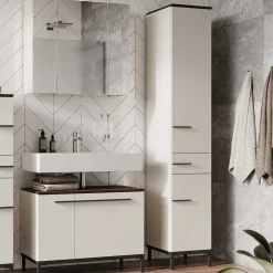 Bad Hochschränke*Pharao24 Badseitenschrank Elise