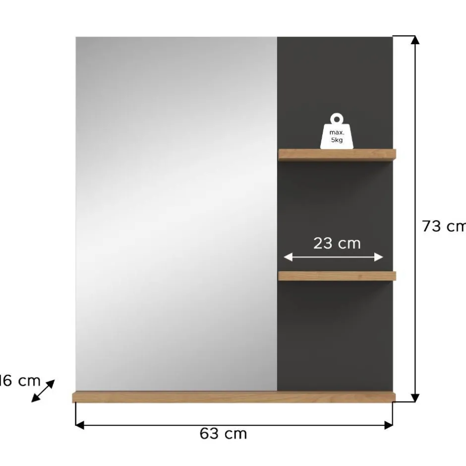 Pharao24 Badspiegel Alexandro> Wandspiegel|Schlafzimmerspiegel