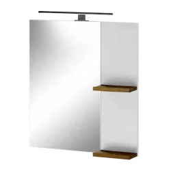 Pharao24 Badspiegel mit Ablagen Nushivon> Wandspiegel|Schlafzimmerspiegel