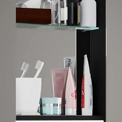 Pharao24 Badspiegelschrank Coal><noscript><img width=