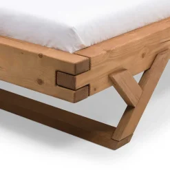 Massivholzbetten*Pharao24 Balkenbett Selectra