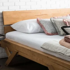 Massivholzbetten*Pharao24 Balkenbett Selectra