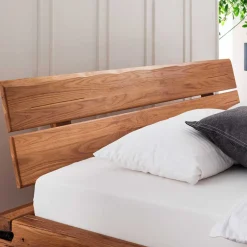 Massivholzmöbel|Balkenbett*Pharao24 Balkenbett Wildeiche Blacorona