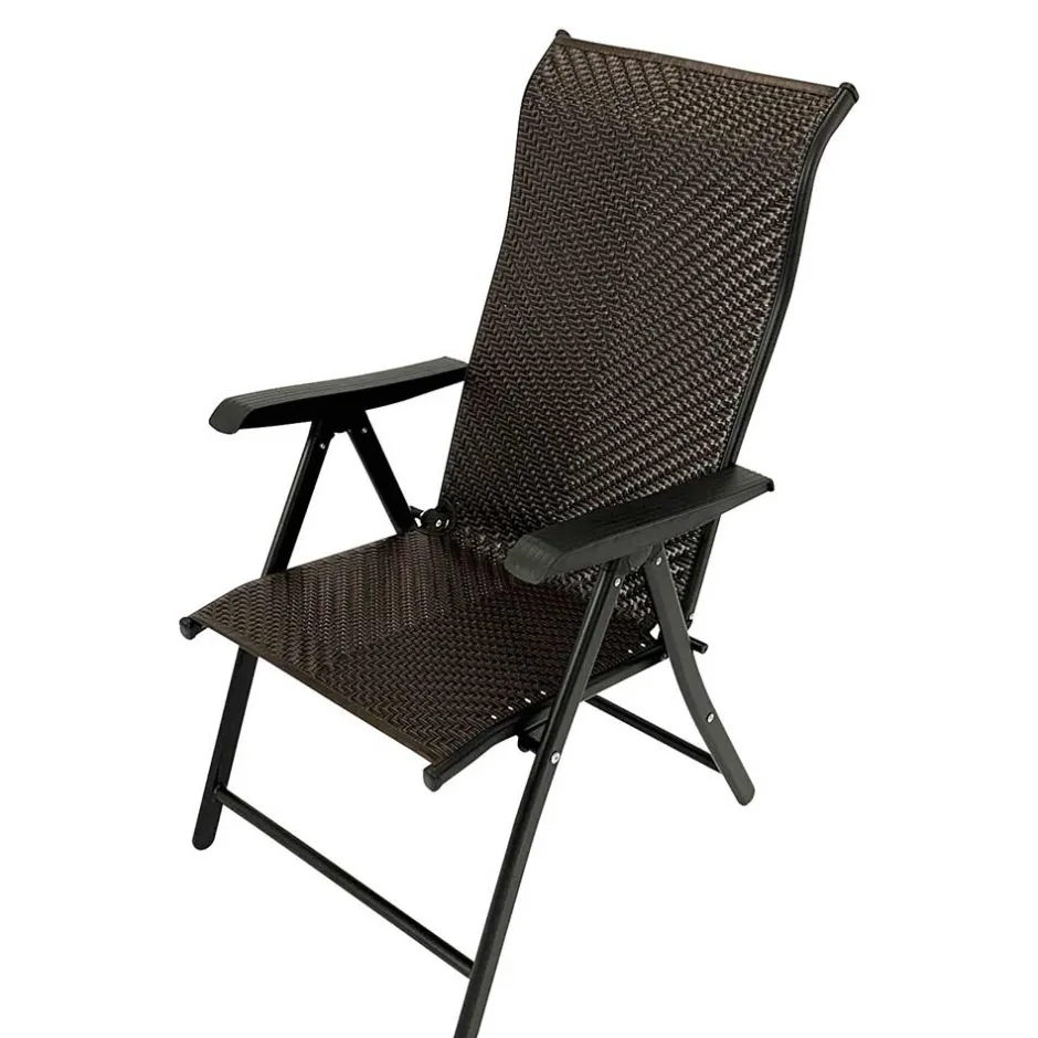 Pharao24 Balkonstuhl mit hoher Lehne Sayetton> Gartenmöbel