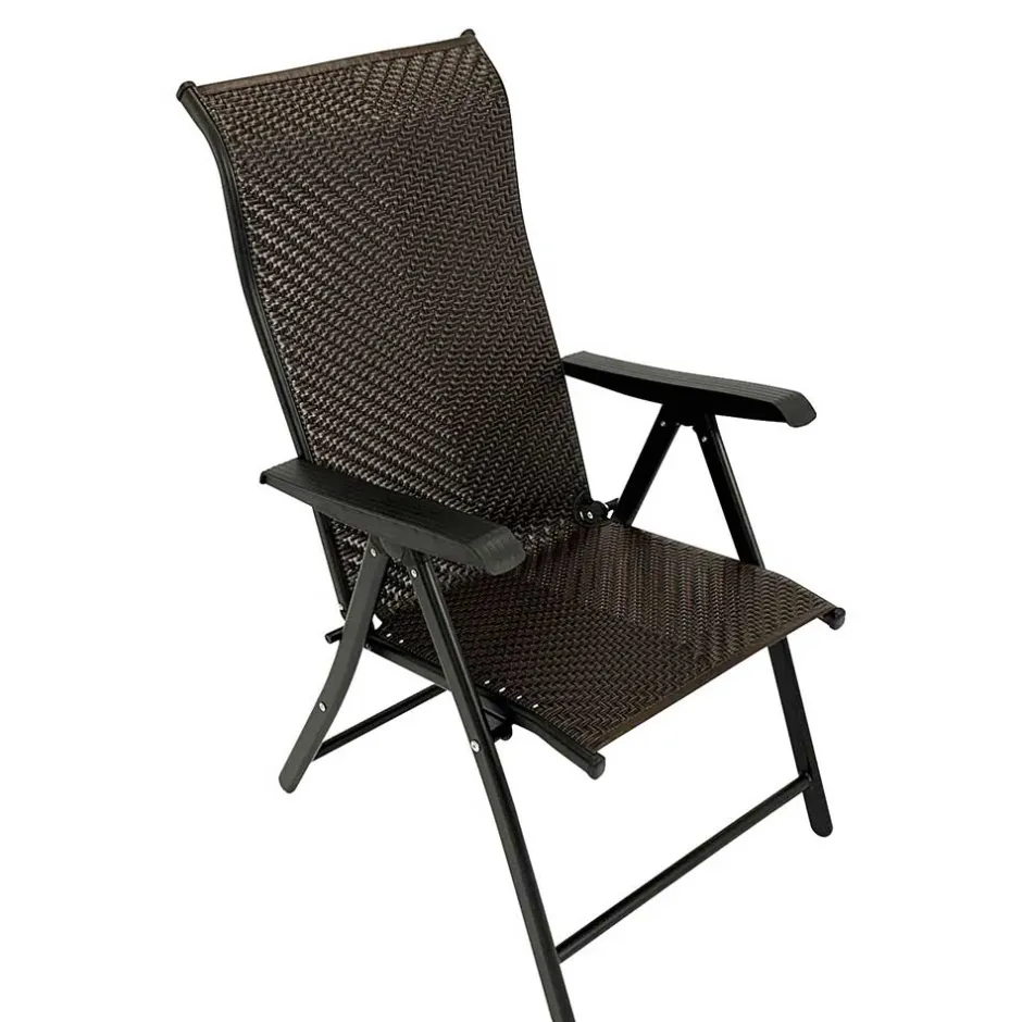 Pharao24 Balkonstuhl mit hoher Lehne Sayetton> Gartenmöbel