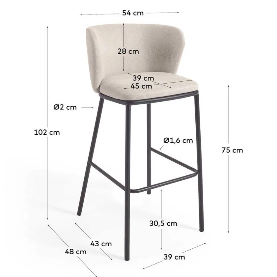 Barmöbel|Barhocker*Pharao24 Barhocker Furcias