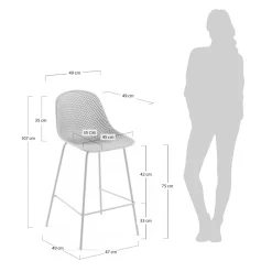 Barmöbel|Barhocker*Pharao24 Barhocker Jovena