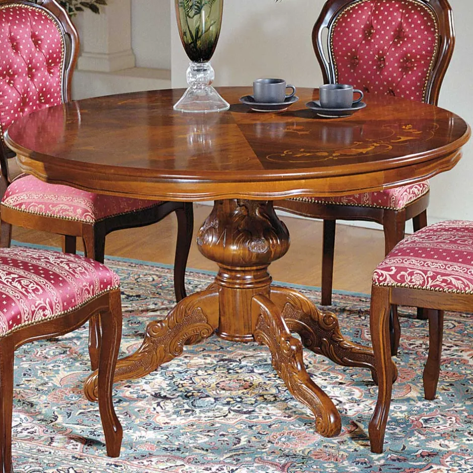 Küchentisch|Ausziehtische*Pharao24 Barock Design Esstisch Adessa