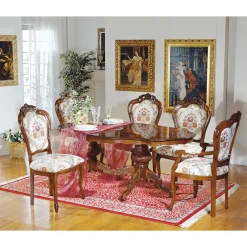 Tisch Mit Stühlen|Esszimmer Sets*Pharao24 Barock Esszimmergruppe Adessa