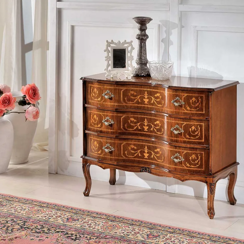 Pharao24 Barock Kommode Casamarina> Küchenkommode|Massivholz Kommoden