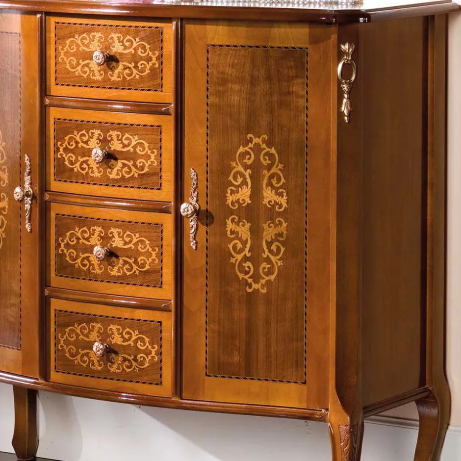 Flurkommoden*Pharao24 Barock Kommode Marzonas