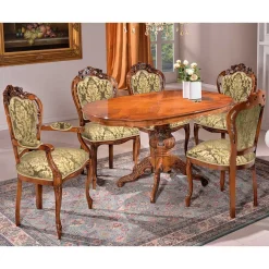 Tisch Mit Stühlen|Esszimmer Sets*Pharao24 Barocke Essplatzgruppe Daltiana