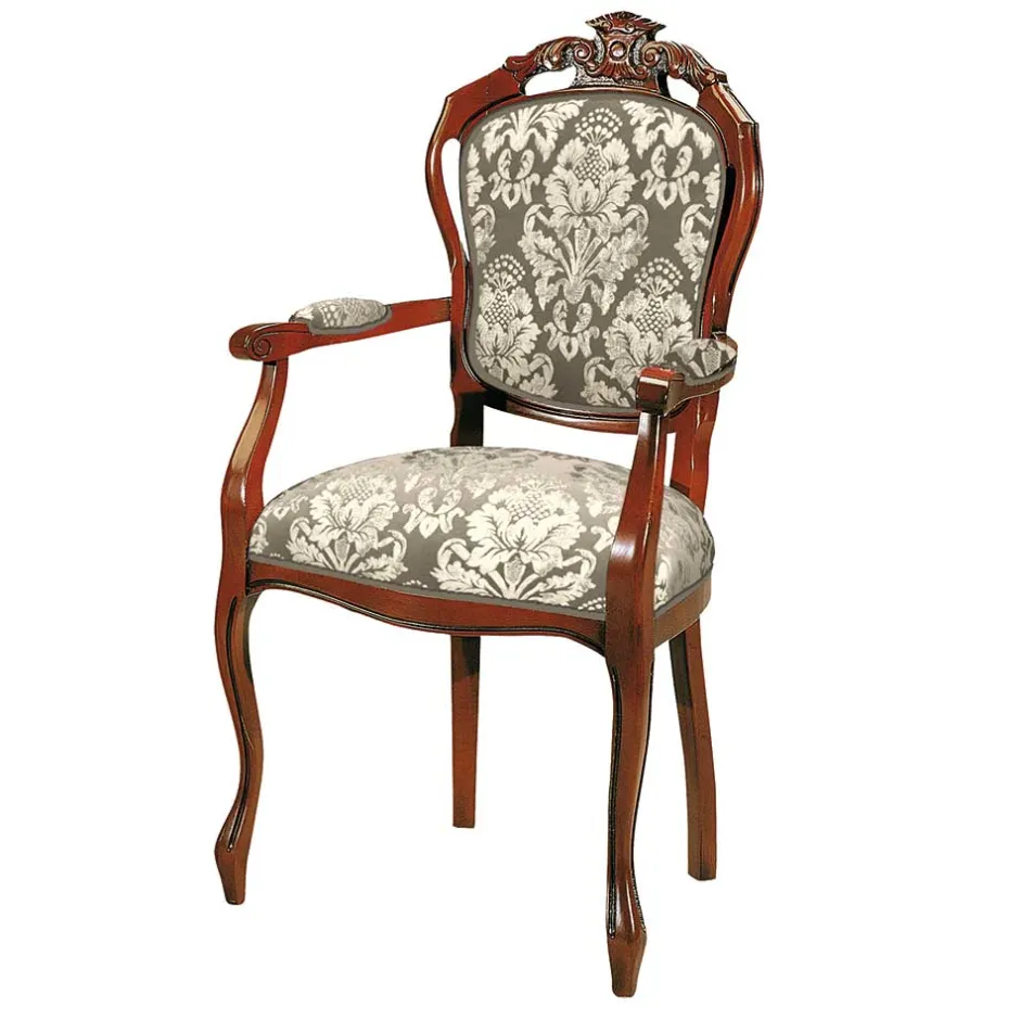 Pharao24 Barockstil Armlehnstuhl Picanura> Küchenstühle|Esszimmerstühle