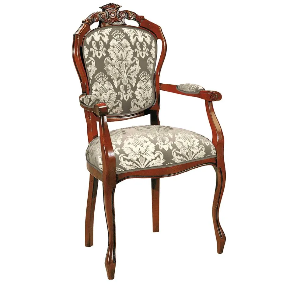 Pharao24 Barockstil Armlehnstuhl Picanura> Küchenstühle|Esszimmerstühle