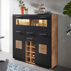 Barmöbel*Pharao24 Barschrank Beldar