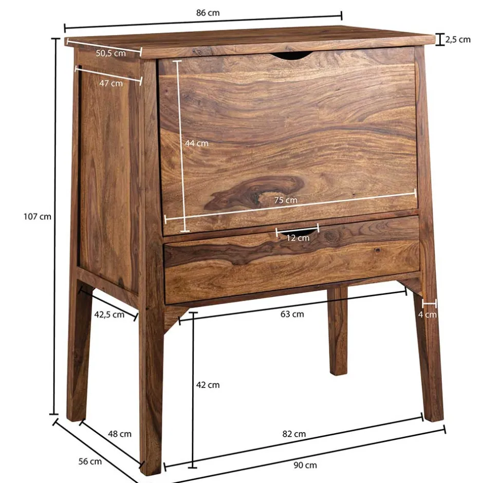Barmöbel*Pharao24 Barschrank Yorks