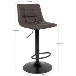 Sitzhocker|Hocker*Pharao24 Barstühle Dezi
