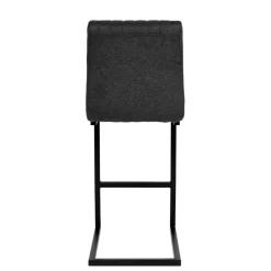 Barmöbel|Barhocker*Pharao24 Barstuhl Anthrazit Set Mangali