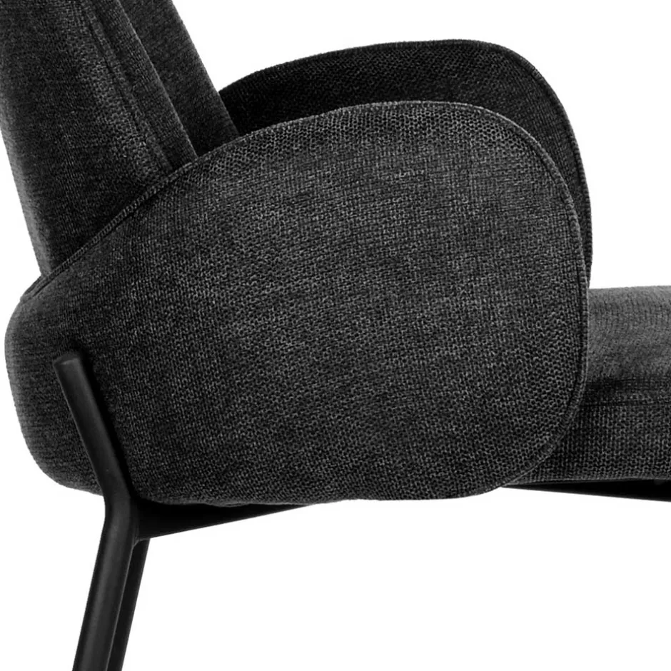 Küchenhocker*Pharao24 Barstuhl mit Armlehnen Set Nibal