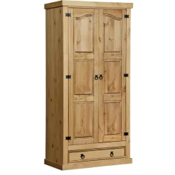 Pharao24 Bauernschrank Pathoma> Drehtürenschränke|Massivholz Kleiderschränke